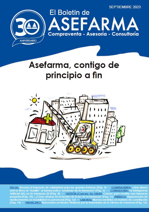 Boletín Asefarma Septiembre 2023