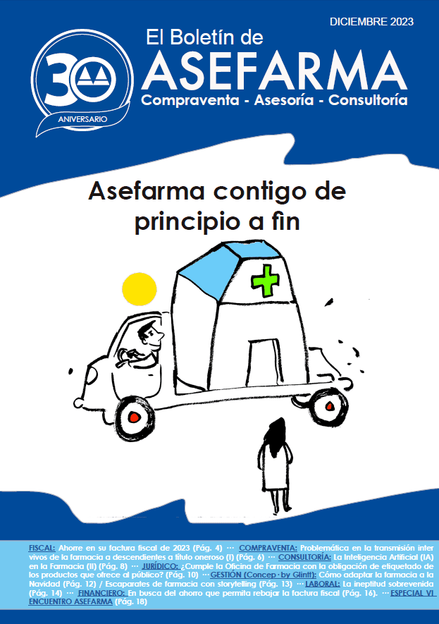 Boletín Asefarma diciembre 2023