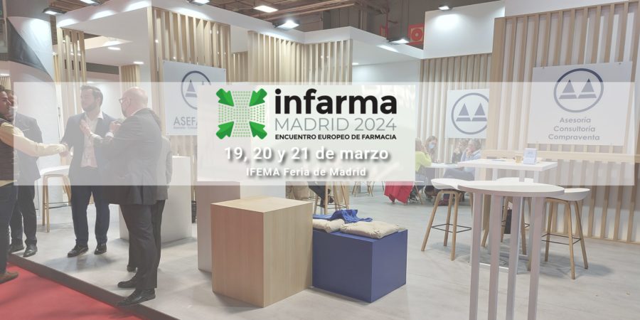 Infarma Madrid 2024 Asefarma estará en Infarma Madrid 2024